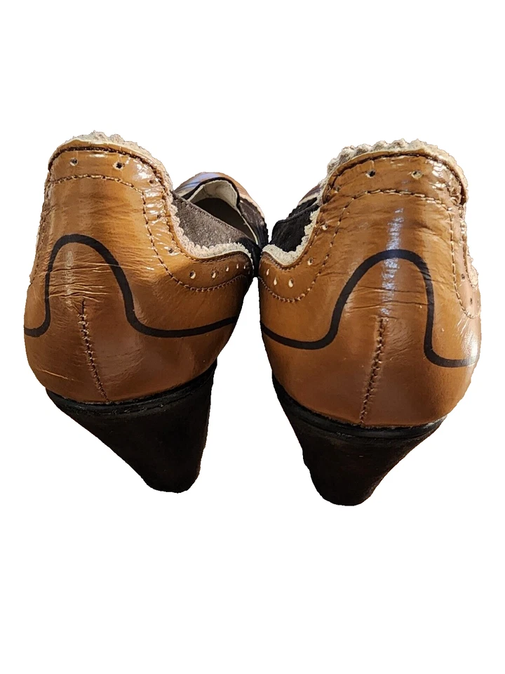 Zapatos de salón Oxford Diesel para mujer TALLA 8 LIIEU de cuero en marrón/negro - $299 Foto 4 de 4