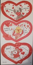 SUZY'S ZOO SET OF 3 VALENTINE'S DAY DIECUT CARDS #4040