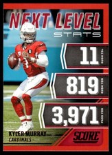2021 Score Next Level Stats Red Kyler Murray Arizona Cardinals #NL9 Insert,