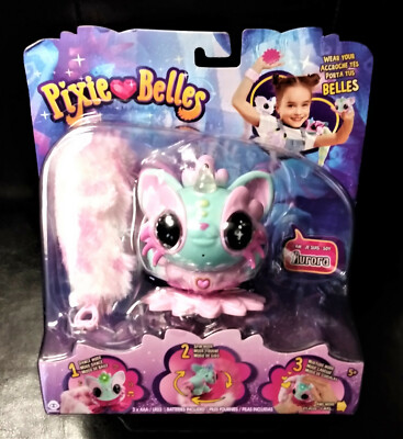 Pixie Belles Aurora Interactive Electric Pet with Bonus Tail NEW