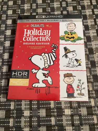 Peanuts Holiday Collection Deluxe Edition 4K UHD Blu-ray NEW