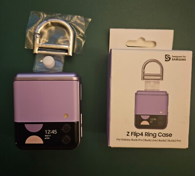 Z Flip 4 Ring Case für Galaxy Buds Pro Buds Live Buds2 Buds2 Pro