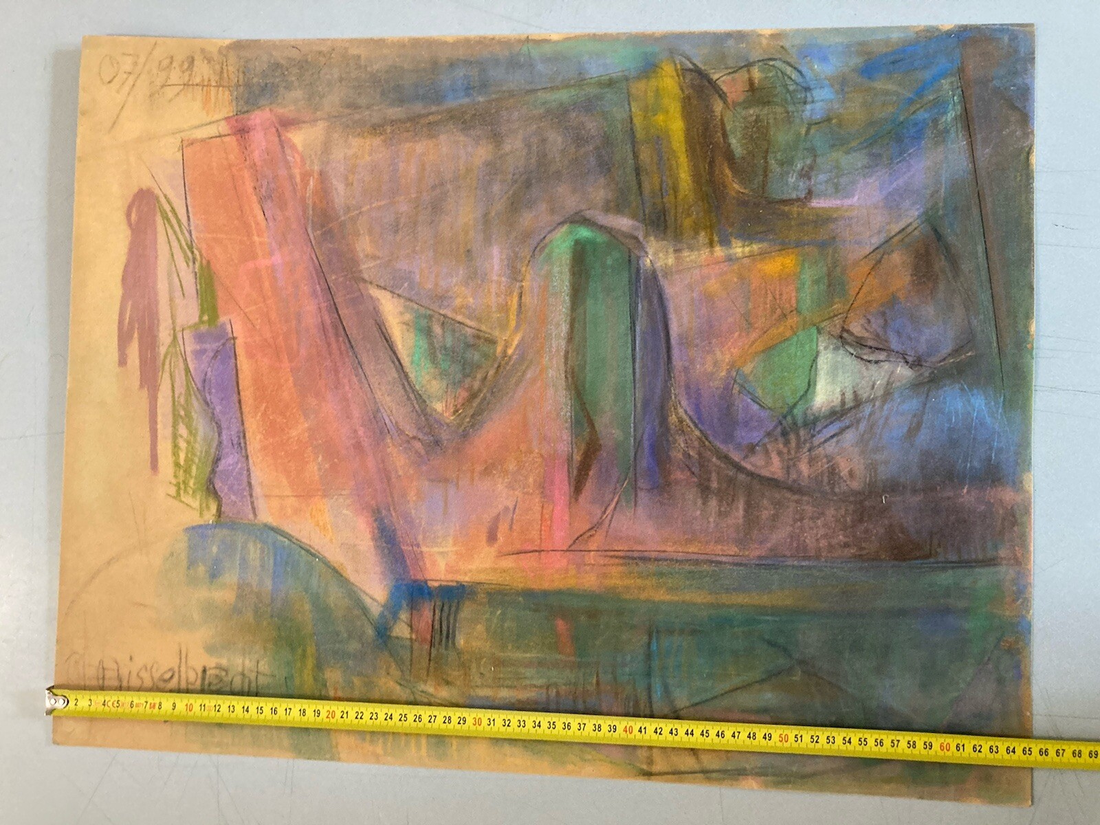 Very Beautiful Abstract Drawing Frederic Gisselbrecht Abstraction Art Charcoal Paper