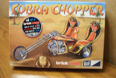 MPC COBRA CHOPPER TRICK TRIKE #6 of 6 MODEL KIT #896  1:25 Scale