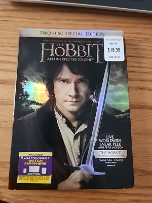 #4 The Hobbit: An Unexpected Journey (DVD, 2012)