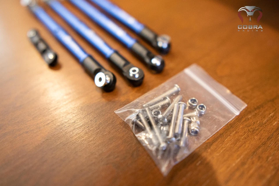 BL Aluminum turnbuckles FULL SET fits ARRMA 6S Kraton Outcast Notorious BLX EXB - Image 3 of 4