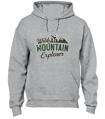 WILD MOUNTAIN EXPLORER HOODY HOODIE WANDERER WANDERBEKLEIDUNG CAMPING OUTDOOR TOP