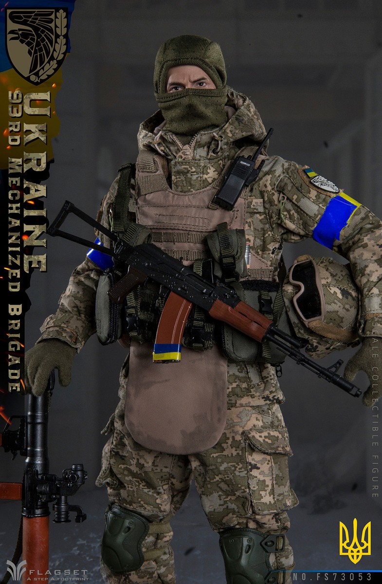 FLAGSET 1/6 UKRAINE 93RD MECHANIZED BRIGADE Anti-tank