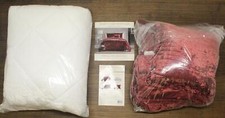 new Hallmart Collectibles Crushed Velvet 6-Piece King Duvet Cover with Filler