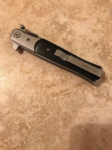 その他 FaB Flick Knives Carbon Fiber Tactical Knife Adjustable Switchblade Flick