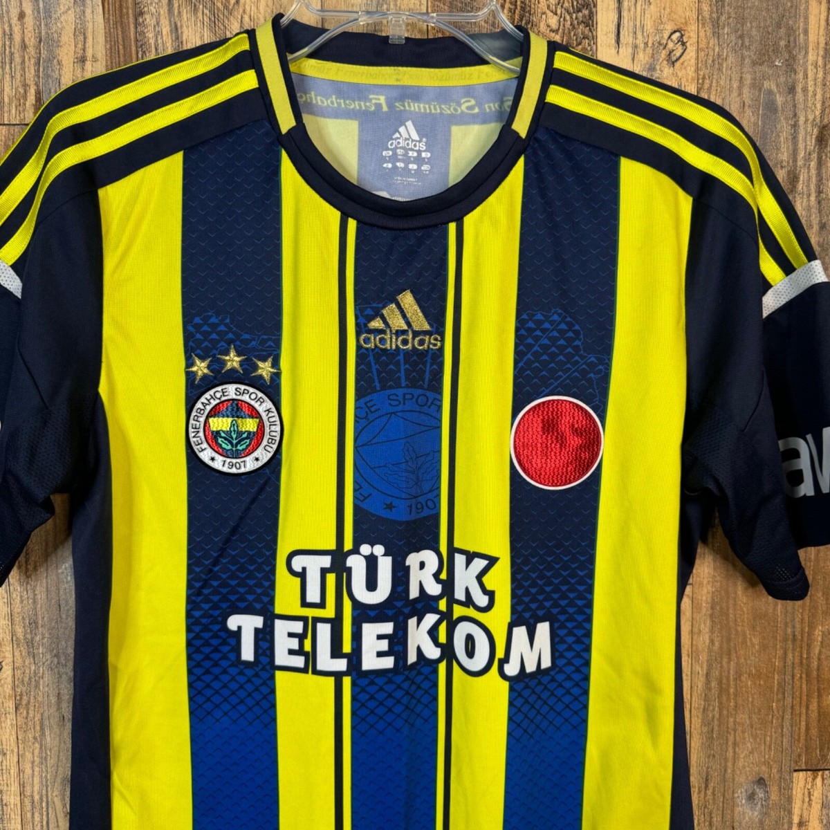 Fenerbahce SK 2012-13 Home Football Jersey Adidas L20147 Men's