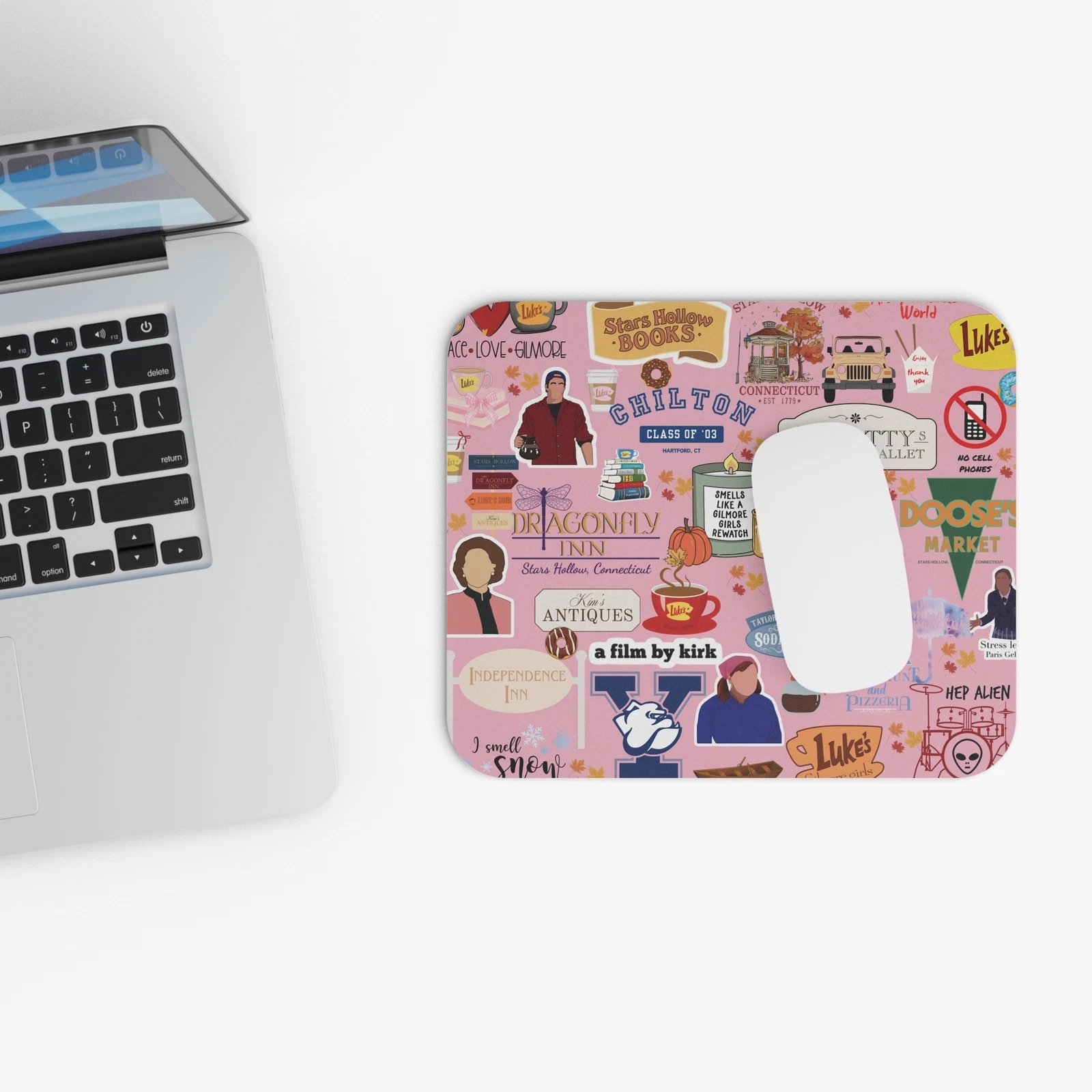 Gilmore Girls Mouse Pad for Office and Workspace Decor