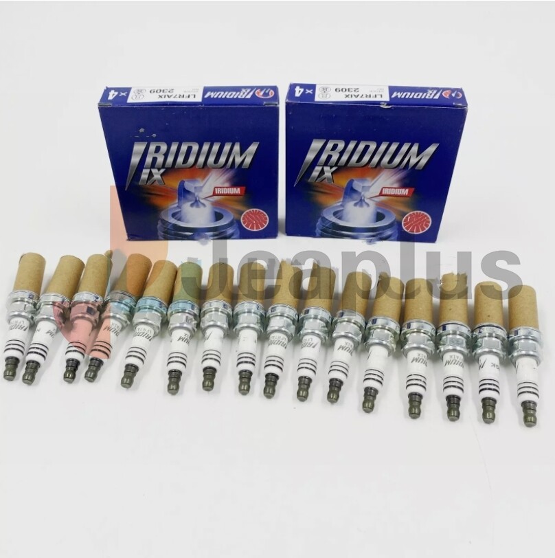 Iridium IX Spark Plugs set of 16 Upgrade Hellcat For NGK LFR7AIX 2309 NGK