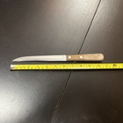 American Homemaker Stainless Steel 6” Utility Knife Wooden Handle — photo 5