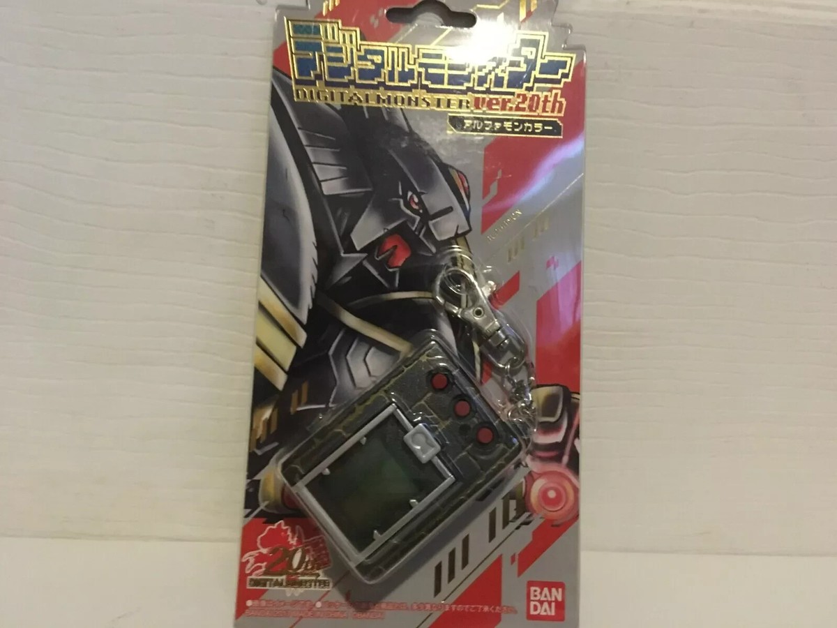 新品 デジタルモンスター ver.20th アルファモンカラー 色紙付き 新品