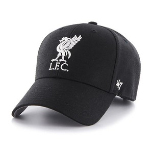 47 Brand NEW Mens EPL Liverpool FC MVP Cap - Black BNWT | eBay