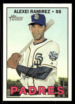 Alexei Ramirez 2016 Topps Heritage #606   San Diego Padres