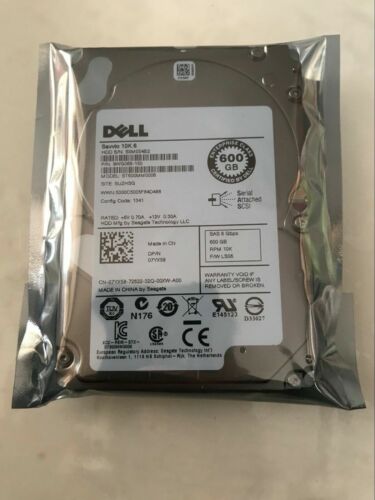 DELL ST600MM0006 HDD 600GB 10K.6 2.5'' 6Gb/s SAS Hard Drive - Picture 2 of 2