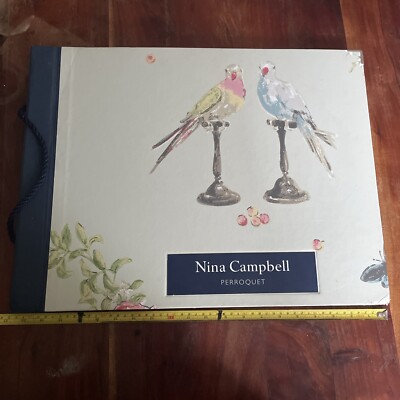 Nina Campbell Tapetenmusterbuch Perroquet Kunst/Basteln/Rahmen/Upcycling