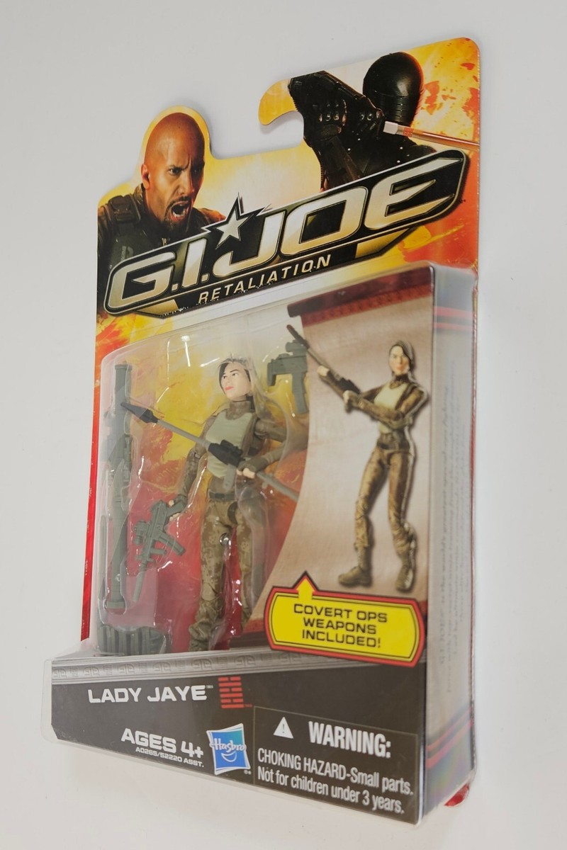 LADY JAYE GI JOE RETALIATION ACTION FIGURE ADRIANNE PALICKI HASBRO