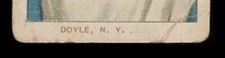 1909 T206 Tobacco Doyle New York 2 Dots after "Y" Error Variation "N. Y .."