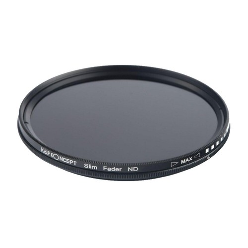 DHD DIGITAL Brands Variable Fader ND2 - ND400 Filter 49mm Gray Filter 49mm