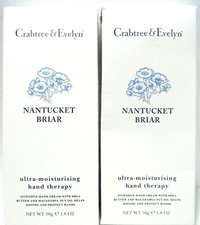 Crabtree Evelyn NANTUCKET BRIAR Hand Therapy 1.8 oz/50 g., NEW in Box X 2