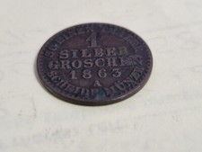 1 Silber Grosche 1863 Circulated Prussia - Coin