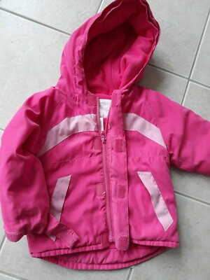 iPlay Pink coat 2T 24 M 25-30 lbs winter coat with hood