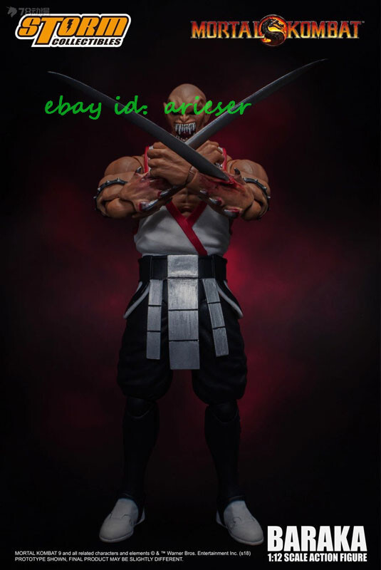 Storm Collectibles 1/12 Baraka Mortal Kombat In Stock New Toys