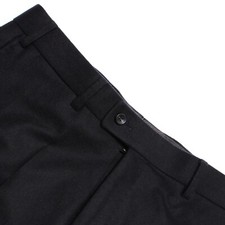 Hiltl NWT Dress Pants Size 48 32 US Piacenza In Solid Blue 100 Wool