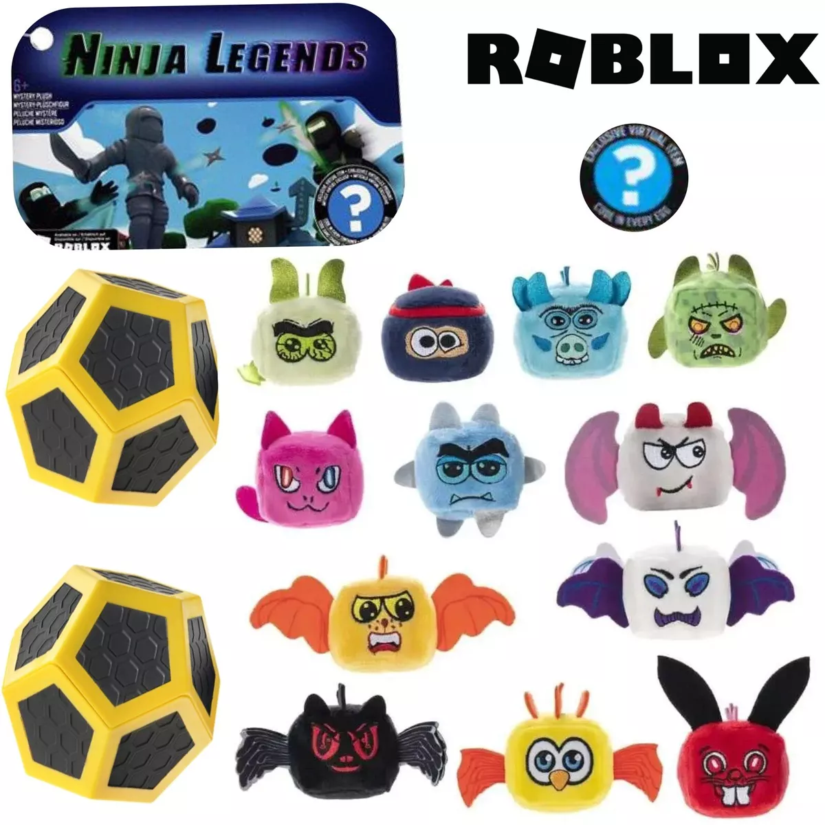 roblox, Toys, Roblox Ninja Legends Scriptbloxian Studios Mystery Stuffed  Plushie Virtual Code