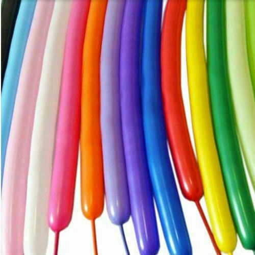 2 x MODELLING BALLOON KIT PUMP SET Novelty Party Wedding Craft Decoration 60 Pcs