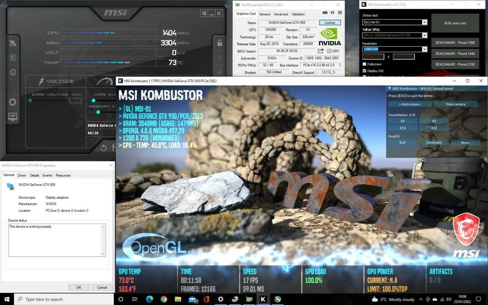 Neuwertig! EVGA Nvidia GTX 950 2GB GDDR5 GPU Grafik Video Gaming Karte - Bild 2 von 4