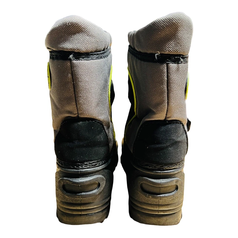 TOTES Fairy-T Gris Negro Lona Invierno Botas Niño Pequeño Niños Pequeños Talla 10 Nieve Foto 3 de 4