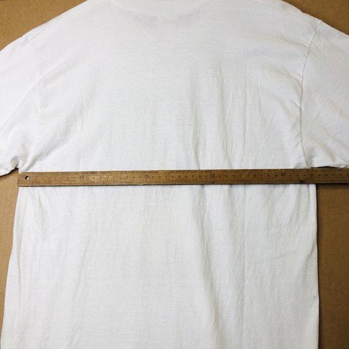 Sting T Shirt Mens L White Nothing Like The Sun Vintage 1988 Blue Red Graphic - Picture 12 of 13