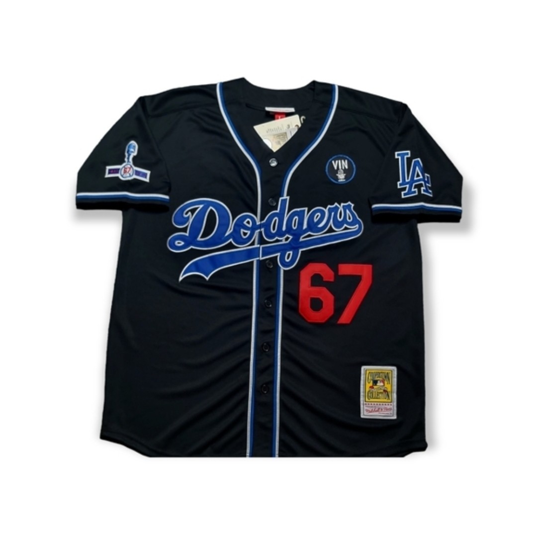 Vince Scully Los Angeles Dodgers VIN & 1950-2016 Men's Alt Black