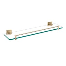 Kraus KEA-17745 Ventus 20" Brass and Glass Bathroom Shelf - Gold