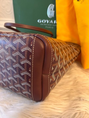 GOYARD Artois PM in Bordeaux mit Staubbeutel, COA, Einkaufstasche - makellos! - Bild 8 von 12