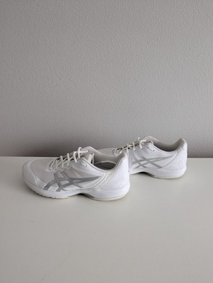 ASICS Women's Gel-Court Speed Tennis Shoes, 11, White/Silver
