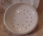 Charles Haviland Limoges Pancake Server Pink Blue Floral Brushed Gold Toronto — photo 4