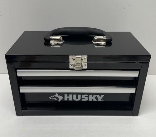 Husky 10 Inch Black Mini Toolbox With Two Drawers | eBay