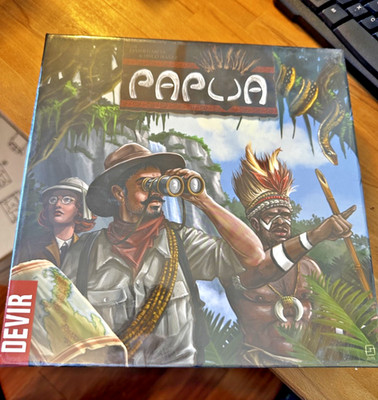 Papua Boardgame by Devir Games - SEALED
