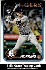 2024 Topps Update TJ Hopkins #US311 Detroit Tigers Rookie MLB Baseball 