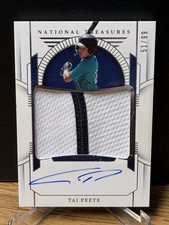 2024 Panini National Treasures - Material Signatures Tai Peete #PMS-TP /99