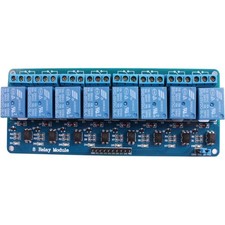 8 Channel DC 5V Relay Module for Arduino Raspberry Pi DSP AVR PIC ARM