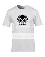 Image of CTHULHU GOD SYMBOL- Lovecraft Occult Cthulhu Mythos- Mens  T-shirt