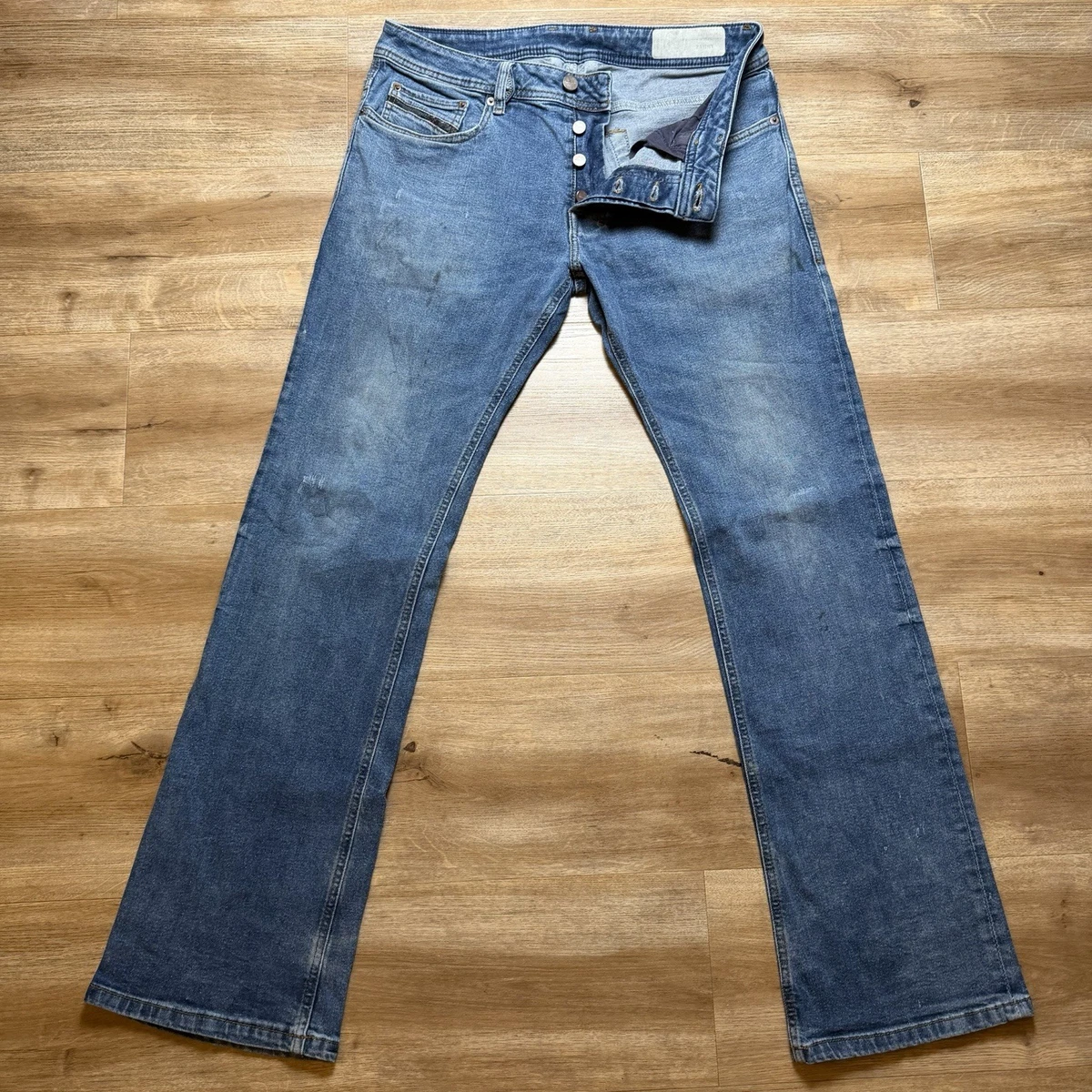 Jean Diesel Industry SAXEDO Pour Homme – Taille 31, Longueur Regular, Couleur Noir – Excellent état Occasion