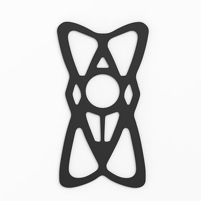 Fahrradmotorrad -Telefon Mount Tether X Web Grip Silikon Handyhalter Band -y