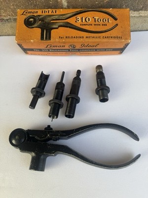 LYMAN IDEAL 310 RELOADING TOOL + 4 ( 243 Winchester )
